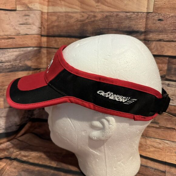 Jim Beam Racing Bobby Gordon Visor Golf Cap Embroidered Hat Stylemaster Tennis - Picture 4 of 8